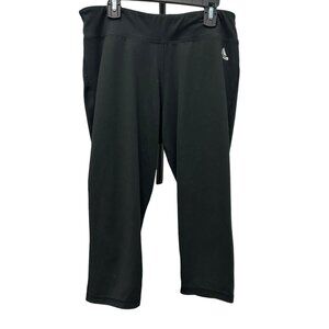 Adidas Climalite Black Capri Workout Leggings Womens Size M